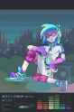1294126__safe_solo_clothes_equestria+girls_animated_vinyl+scratch_dj+pon-dash-3_sunglasses_shoes_headphones.gif