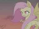 3070973__safe_artist-colon-hauntedtuba_fluttershy_bat+pony_pony_g4_animated_bat+ponified_crying_eye+shimmer_female_flutterbat_gritted+teeth_mare_no+sound_race+s.webm