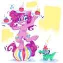 3620210__safe_artist-colon-lemonesqueh1_gummy_pinkie+pie_earth+pony_pony_g4_balancing_ball_bipedal_both+cutie+marks_candle_cupcake_duo_duo+male+and+female_emana.png