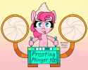 3608780__safe_artist-colon-moonbeamblossom23_pinkie+pie_earth+pony_pony_g4_deviantart+watermark_female_frosting+flinger+500_gradient+background_machine_obtrusiv.jpg