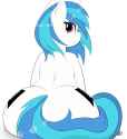 2453752__suggestive_artist-colon-drawalaverr_dj+pon-dash-3_vinyl+scratch_pony_unicorn_ass_backwards+cutie+mark_both+cutie+marks_butt_eye+clipping+through+hair_f.jpg