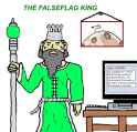 the falseflag king