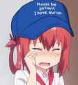 Picture of a crying Japanese girl 