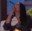 nicki is laffing