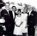 Patti Page with Charles O&#039;Curran, Tony Acquaviva, Joni James, and Jimmy McHagh at Joni James&#039;s party