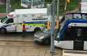 car-lrt-crash-kitchener-outside-kitchener-collegiate-institute