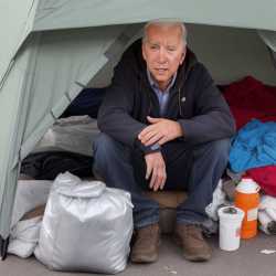 Homeless Joe Biden 9