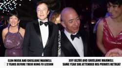 Elon Musk Jeff Bezos Ghislaine Maxwell