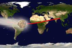 Asteroid-2024-YR4s-Corridor-Of-Impact-Passes-Right-Through-The-Middle-Of-India