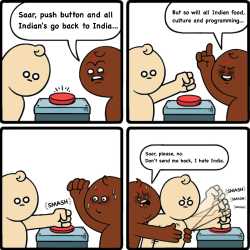 Pajeets go home comic