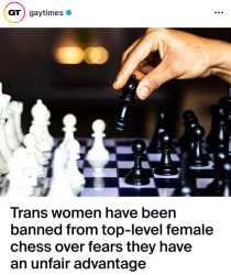 Trans teenager&#039;s chess tournament win sparks call for government bans