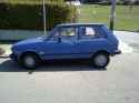 Blue Yugo GV in San Francisco