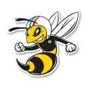 vespa-bee-left-laminated-decal