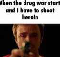 shoot heroin drug war