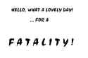 font