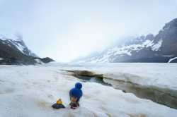crevasse camping