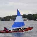 1600 Canoe sailor tears it up - mobilty impairment 0588