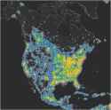 NA Light Pollution - Dark Sky