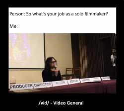 vid gen solo filmmaker