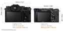 Fujifilm-X-T5-vs-Sony-Alpha-A7c-back-view-size-comparison