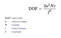 depth of field
