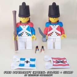 01a papercraft LEGO Imperial Soldier+Guard
