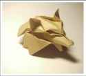 Origami Wolf Head - Hideo Komatsu 01