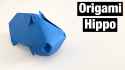 origami-hippo