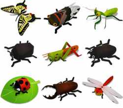 insect-bugs-papercraft