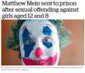 nz clown rapist