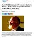 Jew Freemason Rabbi Subvert Australia