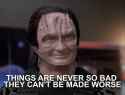 ST DS9 things never so bad they can&#039;t be made worse