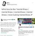 leftists bio mental illness