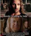 Gondor is calling for help