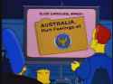Hurt feelings of Australia