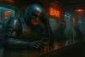 RoboCop at the Neon Bar