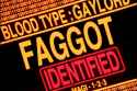 Faggot Identified