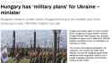 Hungary plays with the fire, invadin ukraine
