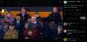 Putin is now delivering a &#039;welcome&#039; speech. Xi is behind him. 09-05-2025