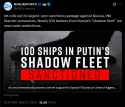 UK rolls out its largest-ever sanctions package against Russia, PM Starmer announces. Nearly 100 tankers from Russia’s &#039;shadow fleet&#039; 09-05-2025 restrictions.