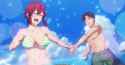tomo chan with jun bikini beach anime girl tomboy