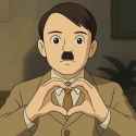 Hitler Heart Ghibli AI