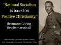 Göring National Socialism is Based on Positive Christianity