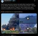 While Russia launched a massive overnight attack targeting civilians across Ukraine, Ukrainian drones struck back with precision—hitting a fuel depot in Engels 06-06-2025