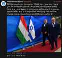 Orban defending Israel