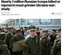 1 million ruzzians killed lol