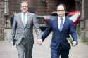 Dutch politicians holding hands to fight homophobia cucks