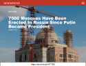 putin build 7500 mosques
