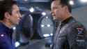MACO and Reeds talking Star Trek Enterprise