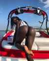 chug gf getting on the boat